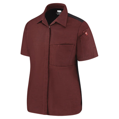 Camisa para cocinero Airflow con OilBlok para Mujer Red Kap 501W