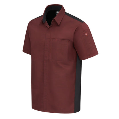 Camisa para Cocinero Airflow con OilBlok para Hombre Red Kap 502M